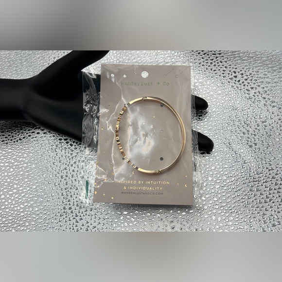 Bracelet - bangle - “wanderlust” - Picture 2 of 8